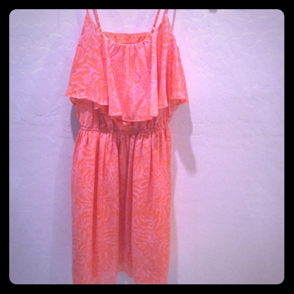 Lilly for target pink and orange dress!